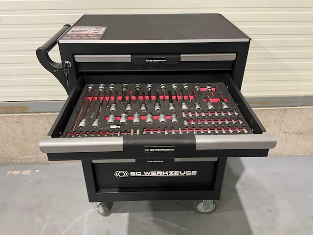 Sg werkzeuge - blackline - 2026 - 266 stuks - gereedschapswagen - afbeelding 21 van  23