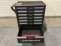 Sg werkzeuge - blackline - 2026 - 266 stuks - gereedschapswagen - afbeelding 7 van  15