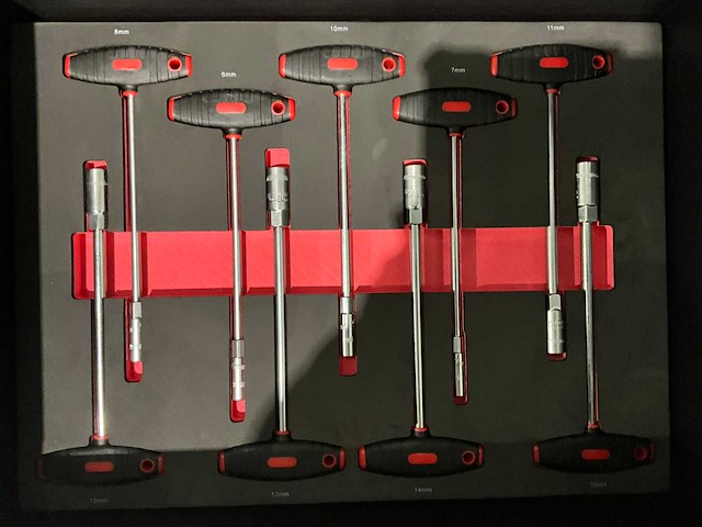 Sg werkzeuge - blackline - 2026 - 266 stuks - gereedschapswagen - afbeelding 8 van  15