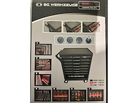 Sg werkzeuge - blackline - 2026 - 266 stuks - gereedschapswagen - afbeelding 20 van  23