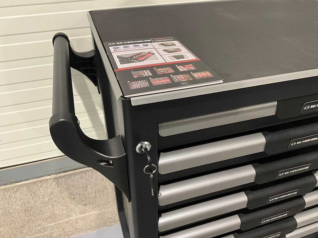 Sg werkzeuge - blackline - 2026 - 266 stuks - gereedschapswagen - afbeelding 4 van  4