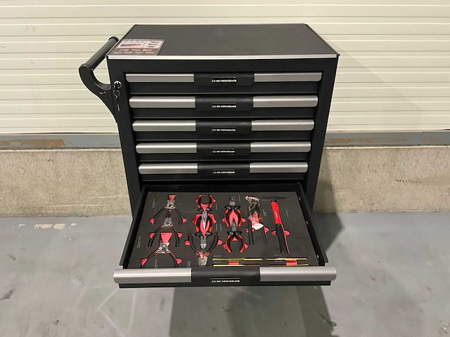 Sg werkzeuge - blackline - 2026 - 266 stuks - gereedschapswagen - afbeelding 6 van  18