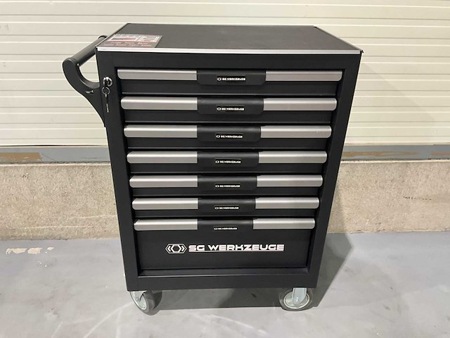 Sg werkzeuge - blackline - 2026 - 266 stuks - gereedschapswagen - afbeelding 3 van  3