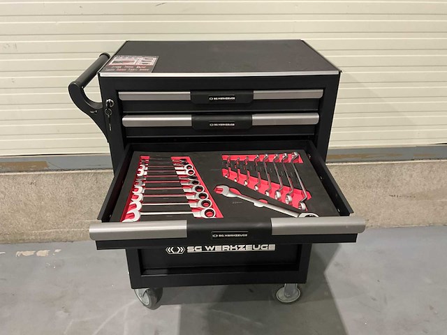 Sg werkzeuge - blackline - 2026 - 266 stuks - gereedschapswagen - afbeelding 16 van  16