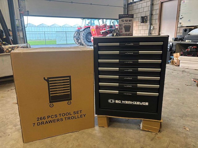 Sg werkzeuge - blackline - gereedschapswagen - afbeelding 1 van  23