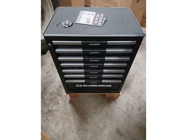 Sg werkzeuge - blackline - gereedschapswagen - afbeelding 20 van  23