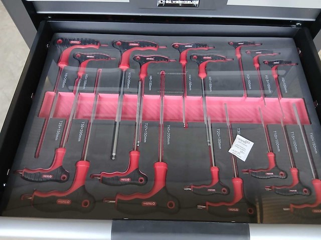 Sg werkzeuge - blackline - gereedschapswagen - afbeelding 4 van  9