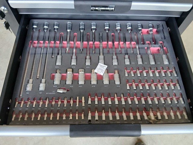 Sg werkzeuge - blackline - gereedschapswagen - afbeelding 5 van  9