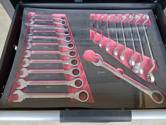 Sg werkzeuge - blackline - gereedschapswagen - afbeelding 6 van  9