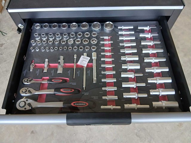 Sg werkzeuge - blackline - gereedschapswagen - afbeelding 7 van  9