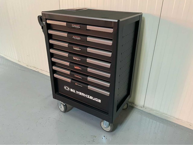 Sg werkzeuge - gereedschapswagen 7 laden 266 pcs gereedschap - afbeelding 2 van  16