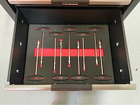 Sg werkzeuge - gereedschapswagen 7 laden 266 pcs gereedschap - afbeelding 4 van  16