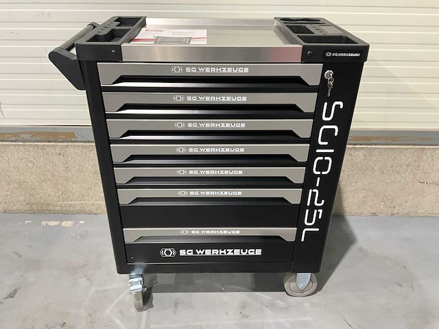 Sg werkzeuge - sg10-25l - 2025 - 258 stuks - gereedschapswagen - afbeelding 17 van  23