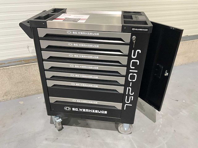 Sg werkzeuge - sg10-25l - 2026 - 258 stuks - gereedschapswagen - afbeelding 1 van  15