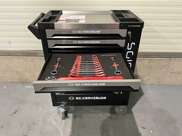 Sg werkzeuge - sg10-25l - 2026 - 258 stuks - gereedschapswagen - afbeelding 19 van  19