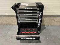 Sg werkzeuge - sg10-25l - 2026 - 258 stuks - gereedschapswagen - afbeelding 2 van  6