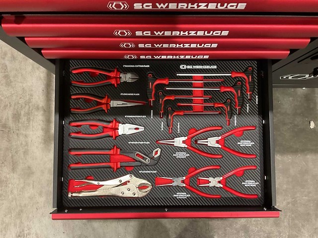 Sg werkzeuge - sg14-24 xxl - gereedschapswagen - afbeelding 2 van  20