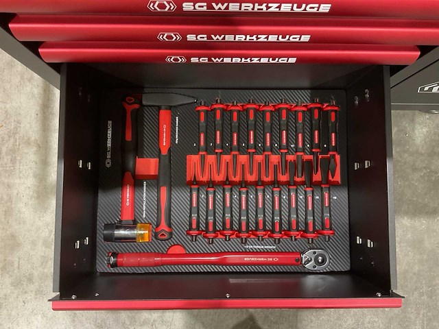 Sg werkzeuge - sg14-24 xxl - gereedschapswagen - afbeelding 1 van  4