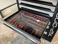 Sg werkzeuge 25l gereedschapswagen 258pcs - afbeelding 5 van  8