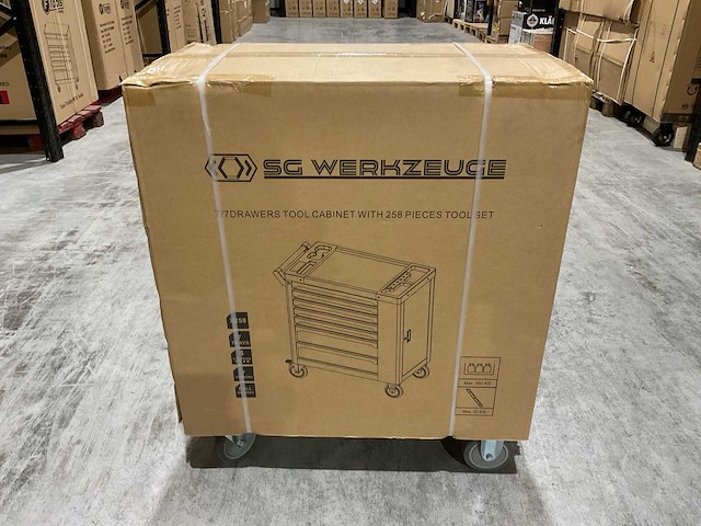 Sg werkzeuge 7/7 laden 258 pieces sg10-25l gereedschapswagen - afbeelding 26 van  66