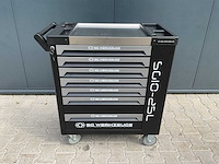Sg werkzeuge 7/7 laden 258 pieces sg10-25l gereedschapswagen - afbeelding 38 van  66