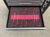 Sg werkzeuge 7/7 laden 258 pieces sg10-25l gereedschapswagen - afbeelding 56 van  66