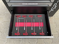 Sg werkzeuge 7/7 laden 258 pieces sg10-25l gereedschapswagen - afbeelding 60 van  63