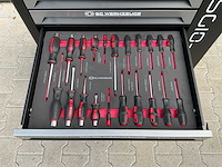 Sg werkzeuge 7/7 laden 258 pieces sg10-25l gereedschapswagen - afbeelding 21 van  24