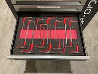 Sg werkzeuge 7/7 laden 258 pieces sg10-25l gereedschapswagen - afbeelding 36 van  66