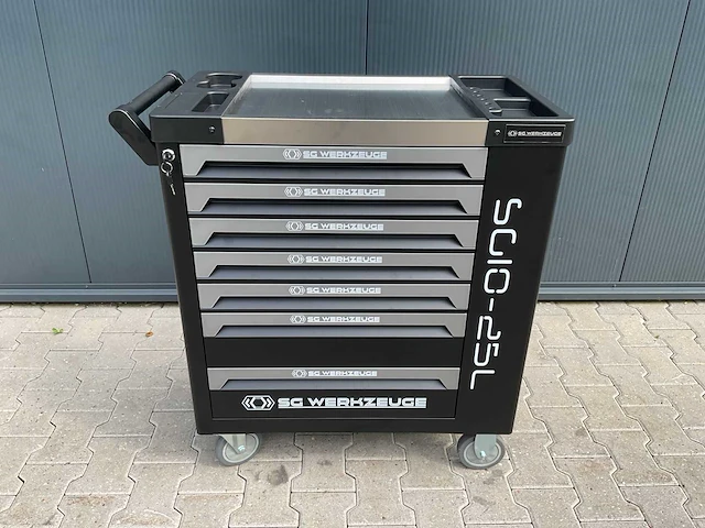 Sg werkzeuge 7/7 laden 258 pieces sg10-25l gereedschapswagen - afbeelding 43 van  66