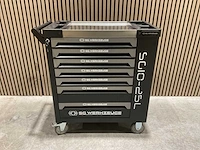 Sg werkzeuge 7/7 laden 258 pieces sg10-25l gereedschapswagen - afbeelding 23 van  66