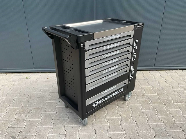 Sg werkzeuge 7/7 laden 258 pieces sg10-25l gereedschapswagen - afbeelding 47 van  66