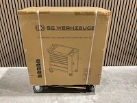 Sg werkzeuge 7/7 laden 258 pieces sg10-25l gereedschapswagen