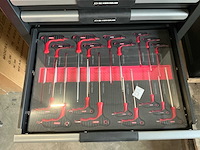 Sg werkzeuge gereedschapswagen 266-delig - afbeelding 4 van  6