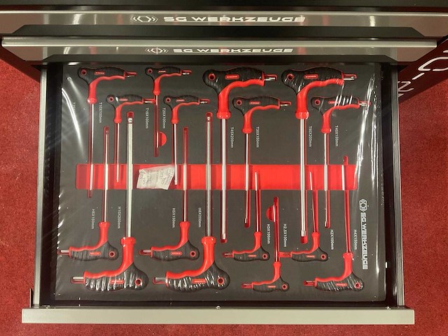 Sg werkzeuge gereedschapswagen gevuld nieuw - afbeelding 2 van  13