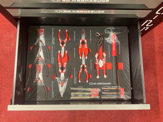 Sg werkzeuge gereedschapswagen gevuld nieuw - afbeelding 3 van  13