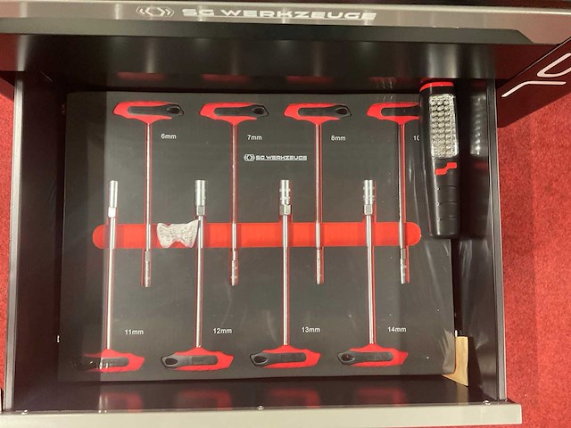 Sg werkzeuge gereedschapswagen gevuld nieuw - afbeelding 4 van  13