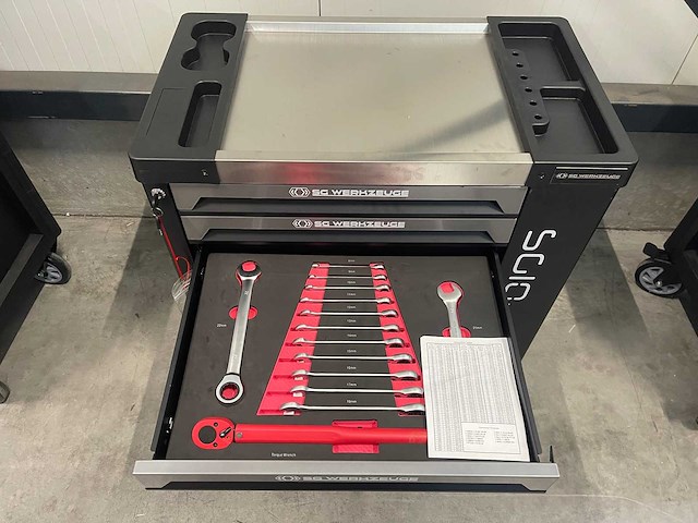 Sg werkzeuge sg10-25 - gereedschapswagen - inclusief gereedschap - afbeelding 3 van  21