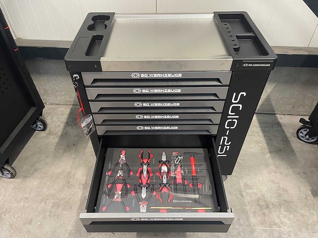 Sg werkzeuge sg10-25 - gereedschapswagen - inclusief gereedschap - afbeelding 4 van  17