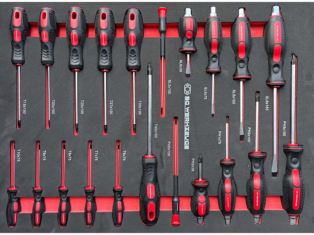 Sg werkzeuge sg10-25 - gereedschapswagen - inclusief gereedschap - afbeelding 9 van  17