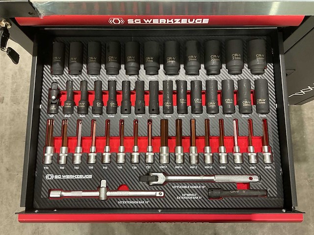 Sg werkzeuge sg14-24 xxl gereedschapswagen - afbeelding 17 van  20