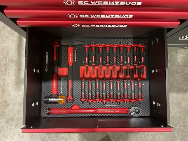 Sg werkzeuge sg14-24 xxl gereedschapswagen - afbeelding 8 van  18