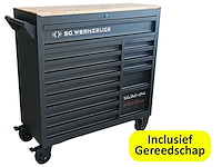 Sg werkzeuge sg32-24 - gereedschapswagen - inclusief gereedschap - afbeelding 1 van  17