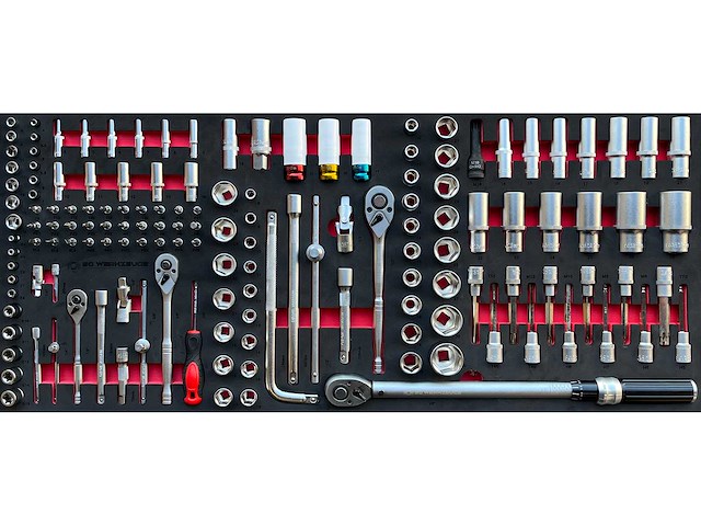Sg werkzeuge sg32-24 - gereedschapswagen - inclusief gereedschap - afbeelding 16 van  17