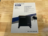 Sg werkzeuge sg32-24 - gereedschapswagen - inclusief gereedschap - afbeelding 9 van  11