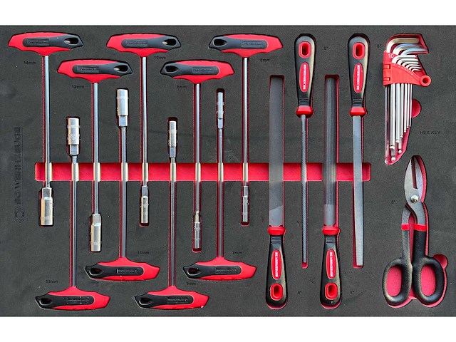 Sg werkzeuge sg32-24 - gereedschapswagen - inclusief gereedschap - afbeelding 1 van  9