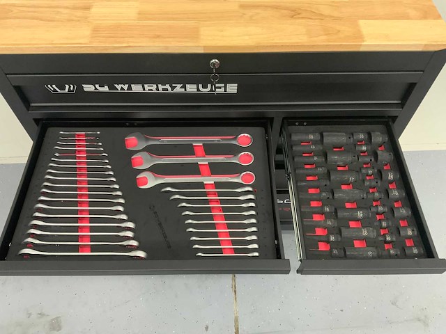 Sg werkzeuge sg32-24 gereedschapswagen 14 laden - - afbeelding 12 van  13