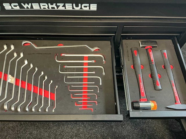 Sg werkzeuge sg32-24 pro max gereedschapswagen - afbeelding 6 van  11