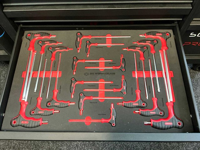 Sg werkzeuge sg32-24 pro max gereedschapswagen - afbeelding 10 van  11