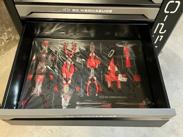 Sg werkzwuge sg10-25l gereedschapswagen - afbeelding 2 van  11